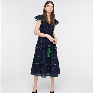 J Crew midi dress